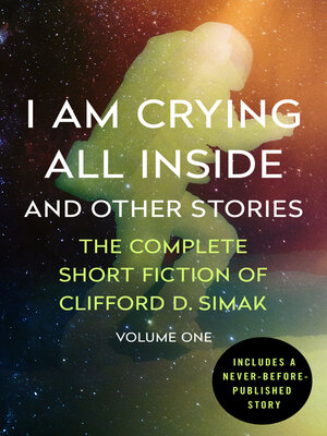 cover image of I Am Crying All Inside and Other Stories